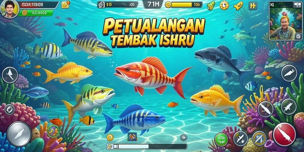 Gameplay seru menembak ikan di 71H yang penuh tantangan.