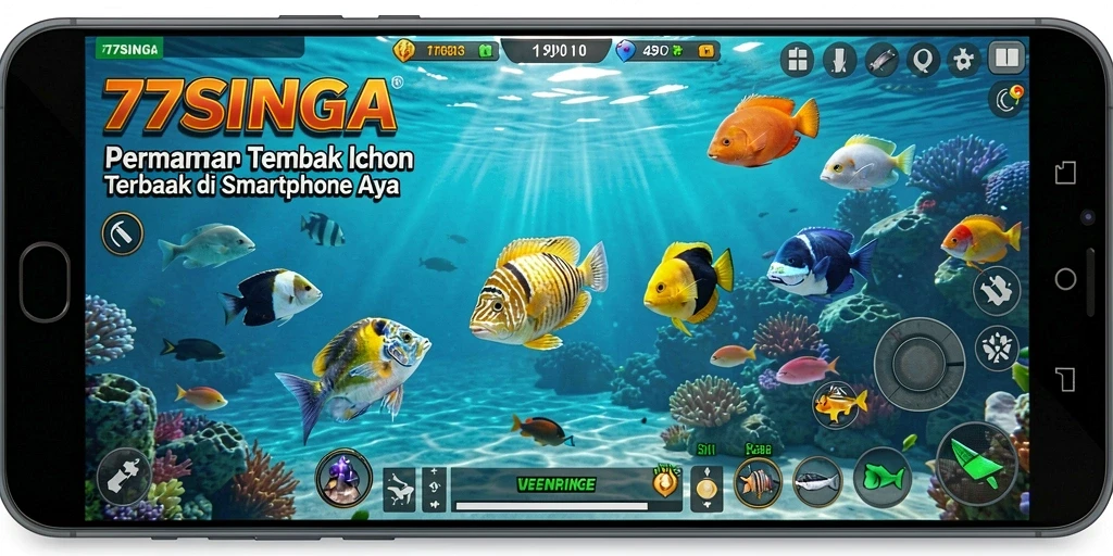Tampilan gameplay 77SINGA yang menegangkan dan penuh aksi.