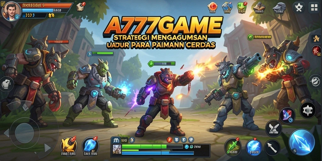 Tangkapan layar A777GAME menampilkan aksi taktis yang mendebarkan.
