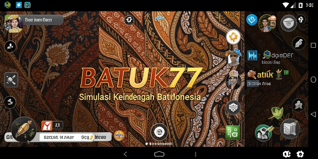 Tampilan gameplay BATIK77 yang menawan dan interaktif.