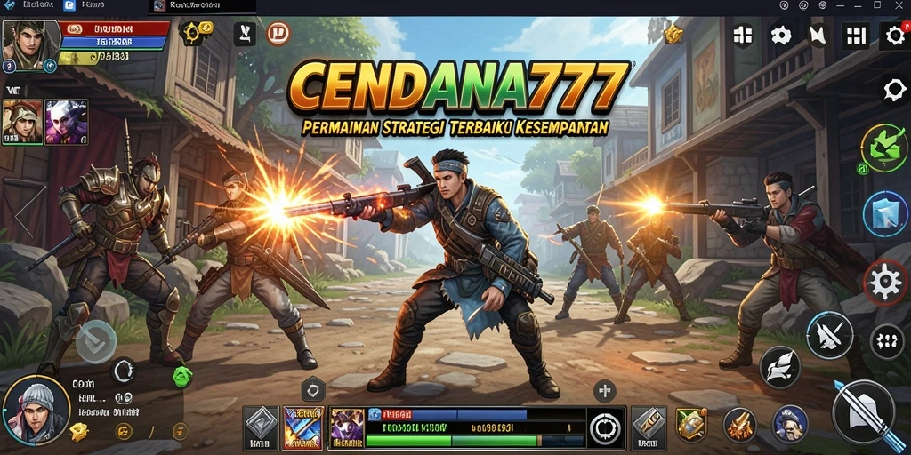 Tangkapan layar CENDANA777 menunjukkan gameplay menarik yang menghadirkan strategi dan pertempuran.