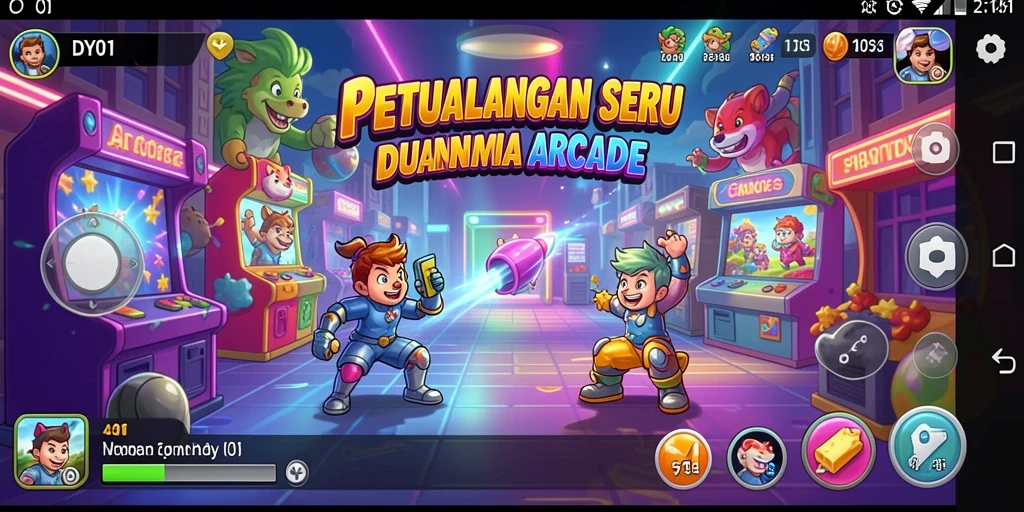 Gameplay seru DY01 yang penuh tantangan dan warna.