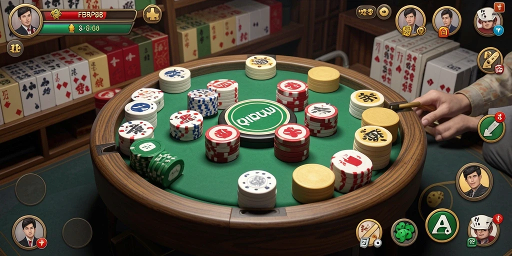 Screenshot FBRP88 menampilkan serunya gameplay QiuQiu.
