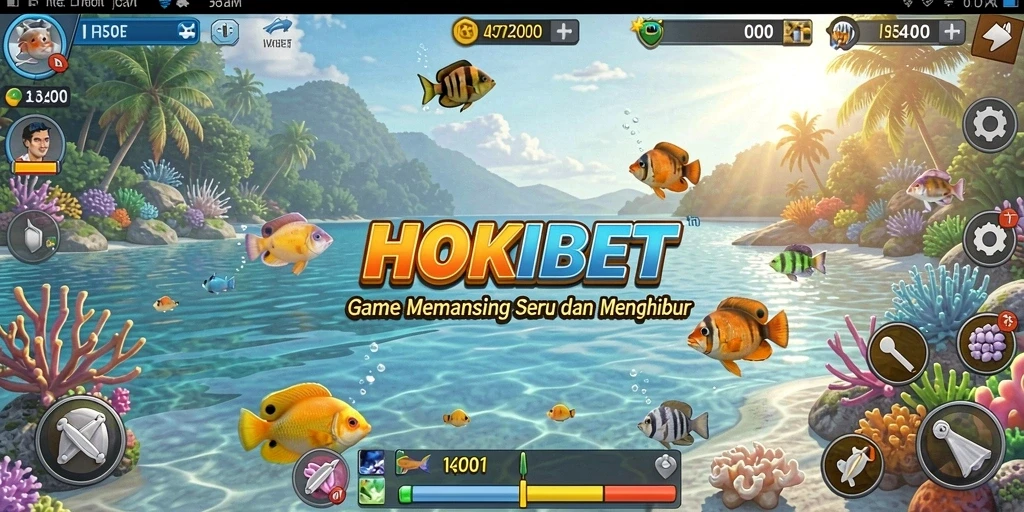 Tangkapan ikan yang mengesankan dalam gameplay HOKIBET.