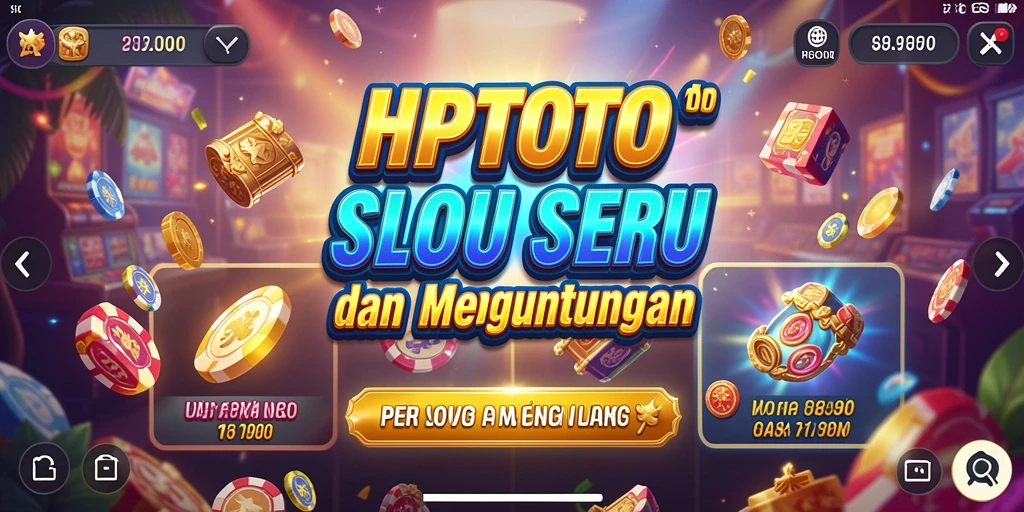 Tampilan menarik dari gameplay HPTOTO yang seru.