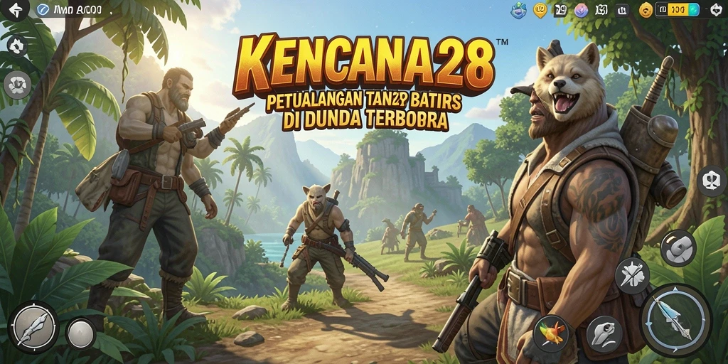 Tampilan gameplay menakjubkan di dunia terbuka KENCANA28.
