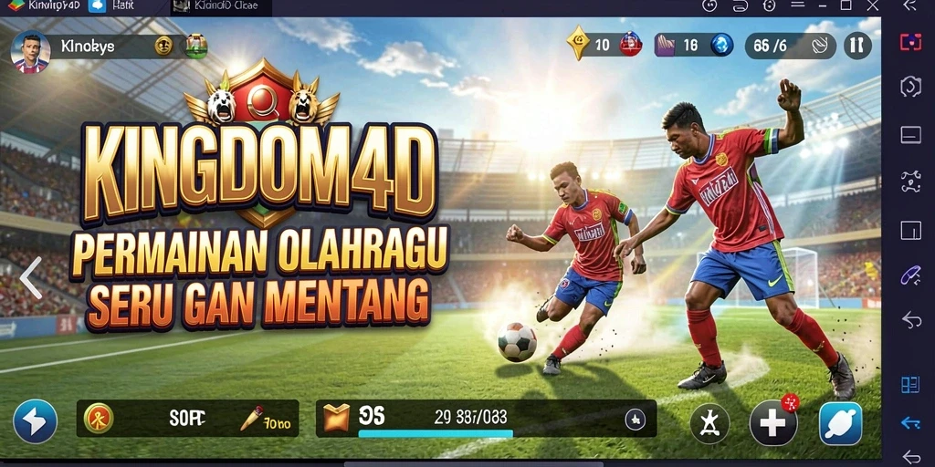 Tampilan gameplay KINGDOM4D yang seru dan menegangkan.