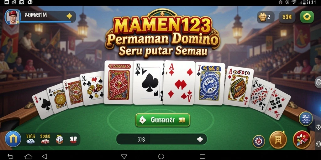 Tampilan gameplay MAMEN123 yang seru dan mengasyikkan.