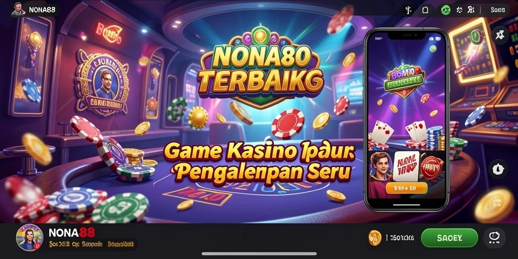 Screenshot gameplay NONA88 menampilkan keseruan di kasino virtual.