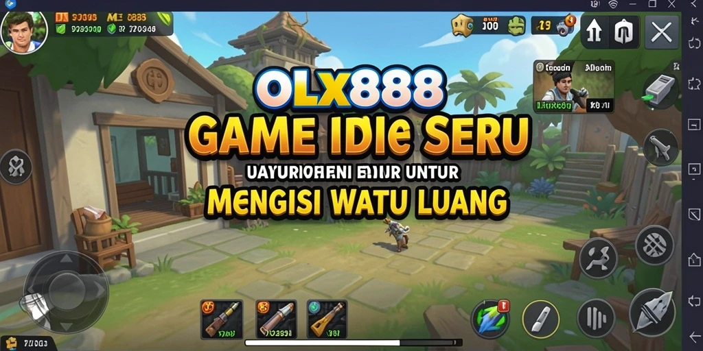 Tampilan gameplay OLX888 yang menarik dan menawan.