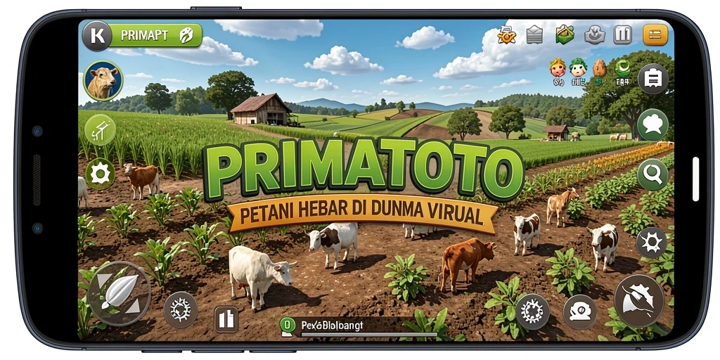 Tampilan gameplay PRIMATOTO yang menawan dan interaktif.