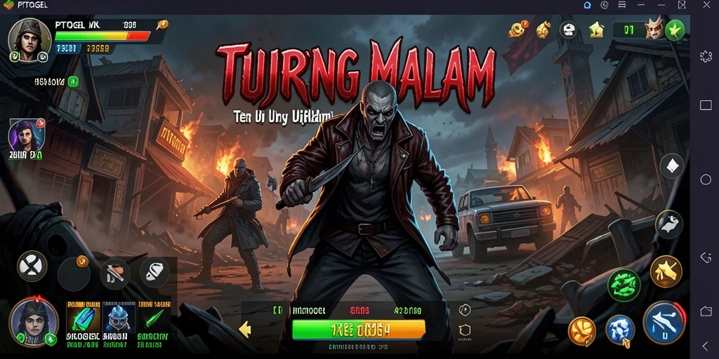 Tampilan menakutkan dari gameplay PTTOGEL yang penuh ketegangan.