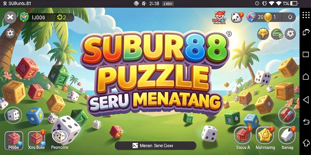 Tampilan seru dari gameplay SUBUR88 yang menantang.