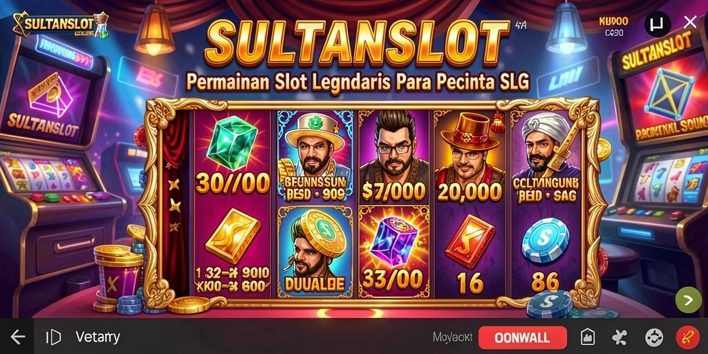 Tampilan menarik dari gameplay SLG SULTANSLOT.