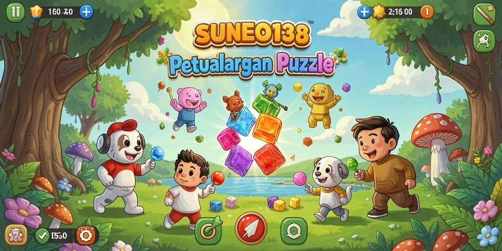 Screenshot gameplay SUNEO138 yang menampilkan tantangan Puzzle menakjubkan.