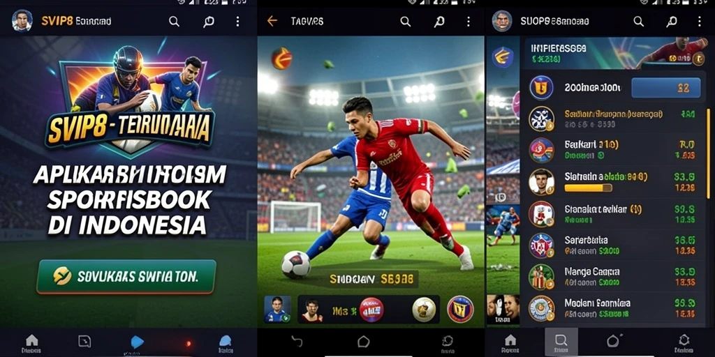 Tampilan menarik dari gameplay Sportsbook yang interaktif dan mudah digunakan.